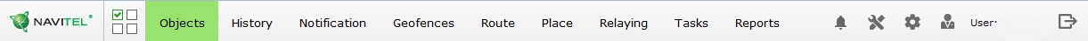 Menu bar